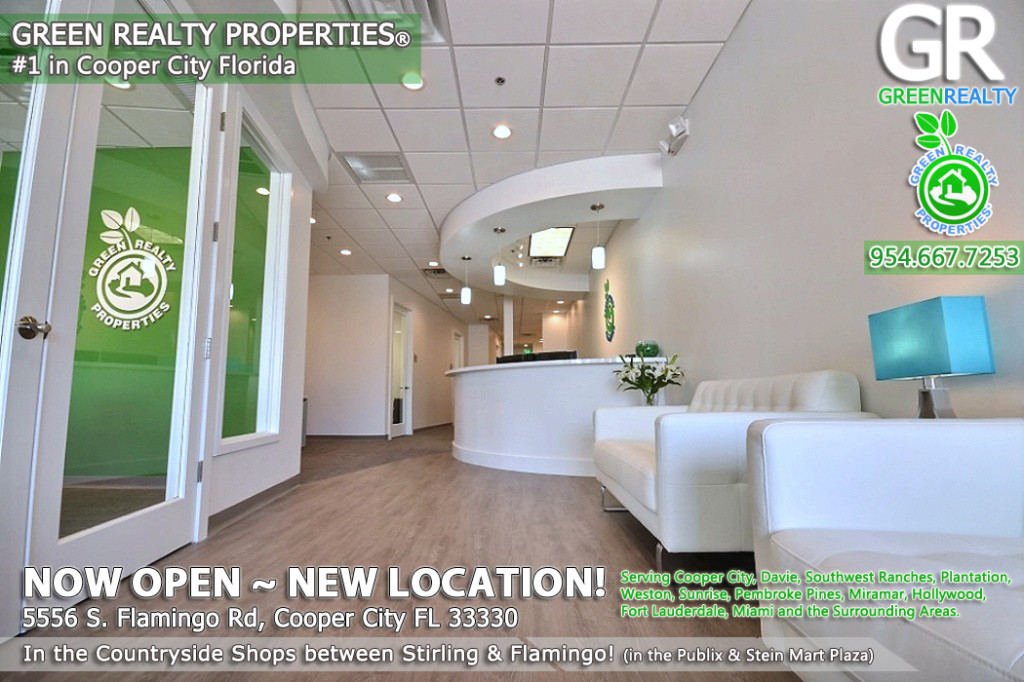 Green Realty | Cooper City Realtors | 5556 S Flamingo Rd Cooper City FL 33330