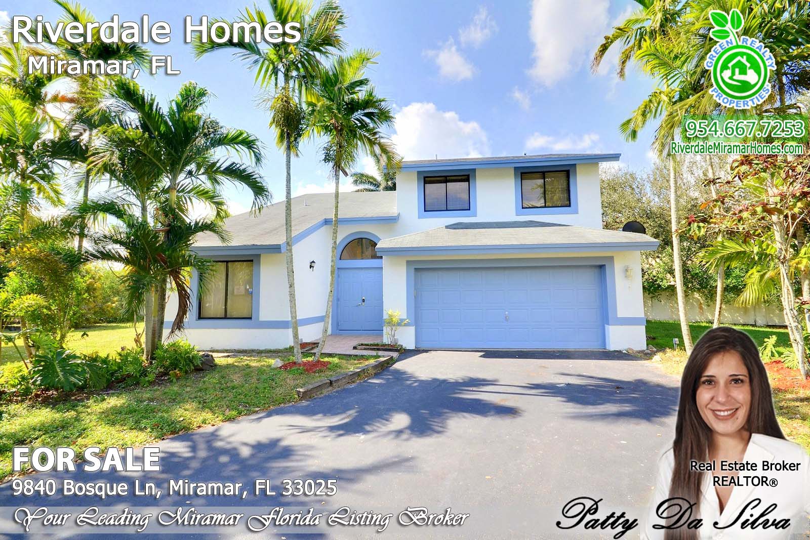 Riverdale Homes For Sale in Miramar Florida - 9840 Bosque Lane (2)