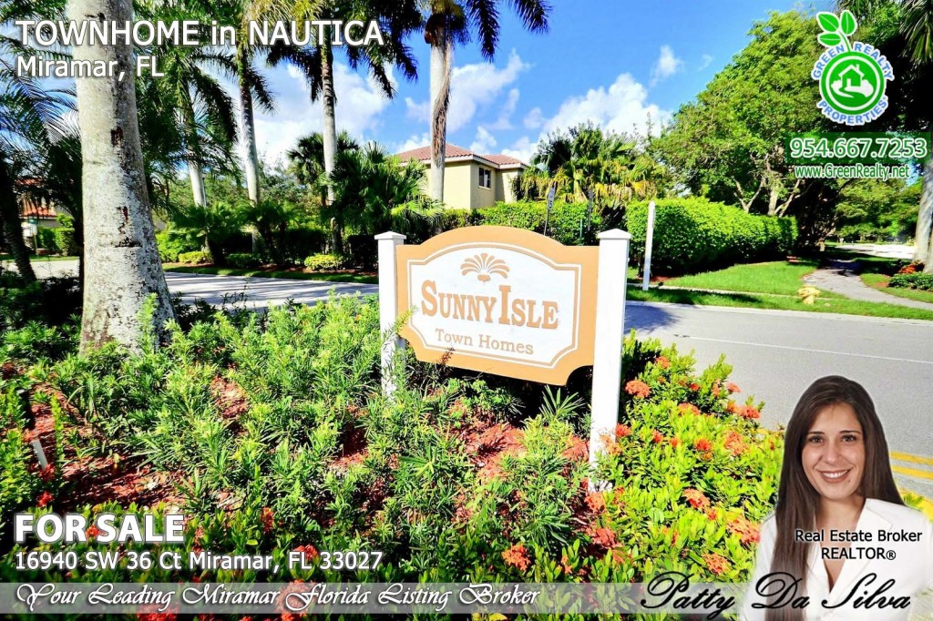 16940 SW 36 Ct Miramar, FL 33027 - Nautica Miramar Homes For Sale (1)